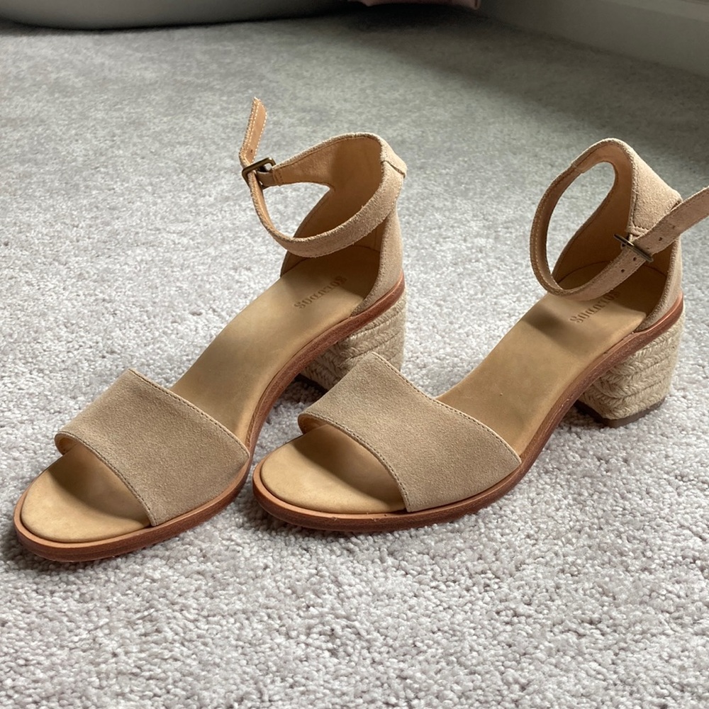 Soludos nude heel size 7.5